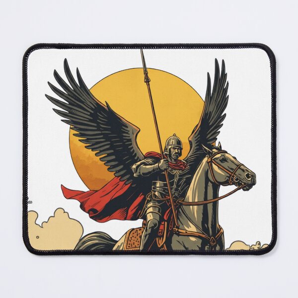 Item preview, Vintage Winged Hussar Polish knight dark fantasy designed and sold by MemoryZoneOfficial.