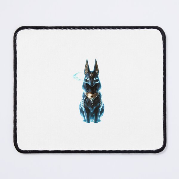 Item preview, The Vantablack Anubis - Historical Mystery & Psychological Art designed and sold by Chrome cinematic.