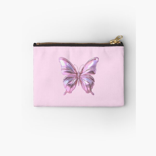 Item preview, Pink Chrome Butterfly 3D Glossy Art designed and sold by jianina-alondra.