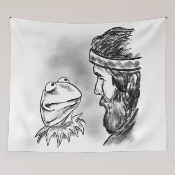 Artikelvorschau, Die Muppets Kermit der Frosch Jim Henson entworfen und verkauft von Jamie Collins.