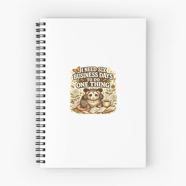 Item preview, I Need Six Business Days To Do One Thing - ADHD Humor  designed and sold by TheWildLanding.