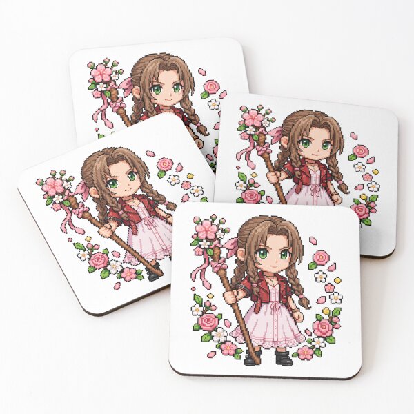 Item preview, Floral Sorceress Pixel Art designed and sold by teamzeta.