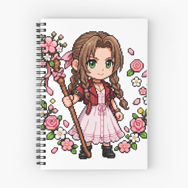 Item preview, Floral Sorceress Pixel Art designed and sold by teamzeta.