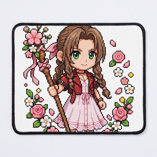Item preview, Floral Sorceress Pixel Art designed and sold by teamzeta.