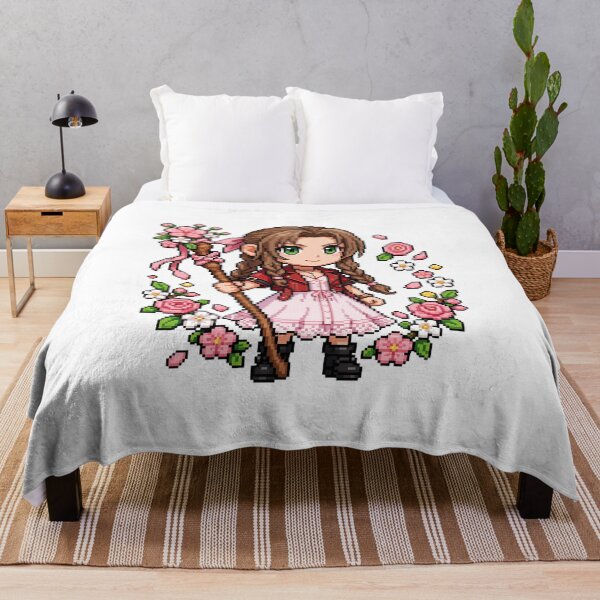 Item preview, Hechicera Floral Pixel Art designed and sold by teamzeta.