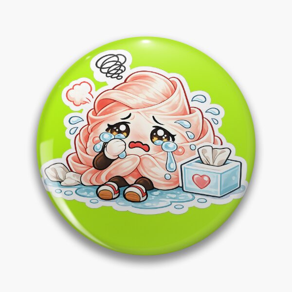 Item preview, Crying Gari Ginger – Cute Japanese Sushi Sidekick designed and sold by OddGarage.