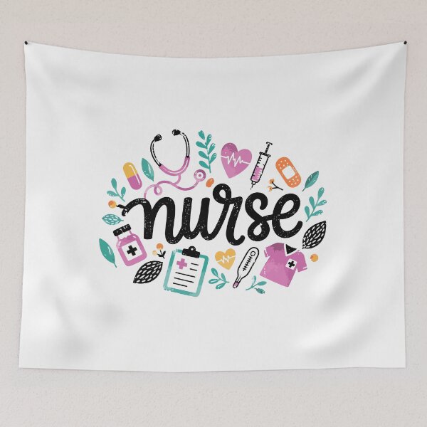 Item preview, NURSE Cute Medical Script designed and sold by YNELENT.