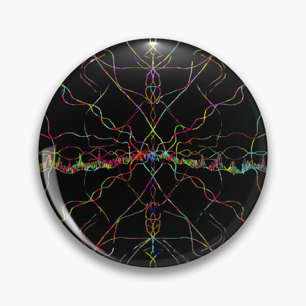 Item preview, Authenticated Neon Spirit - Hand-Drawn Abstract Art with Unique Color Hash designed and sold by Outlet Raloel.