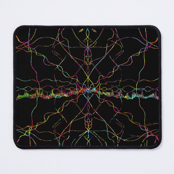 Item preview, Authenticated Neon Spirit - Hand-Drawn Abstract Art with Unique Color Hash designed and sold by Outlet Raloel.