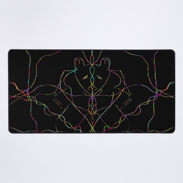 Item preview, Authenticated Neon Spirit - Hand-Drawn Abstract Art with Unique Color Hash designed and sold by Outlet Raloel.