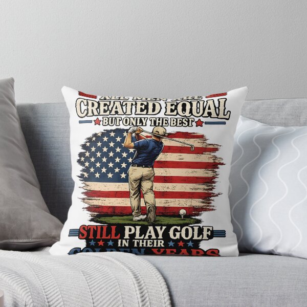 Item preview, All Men Are Created Equal Best Still Play Golf Golden Years designed and sold by ZIGLWORKS.
