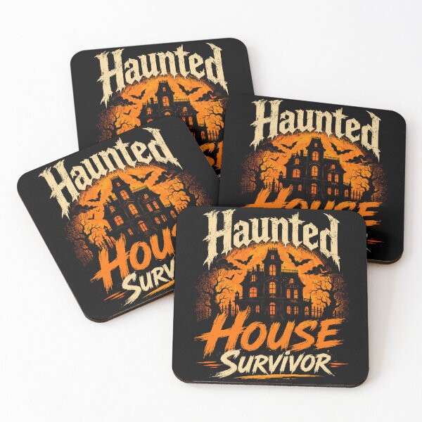 Item preview, Haunted House Survivor Funny Halloween Haunted Mansion designed and sold by ZIGLWORKS.