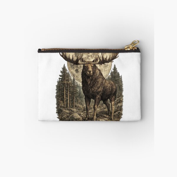 Item preview, Lunar Moose designed and sold by KrungiT Design .