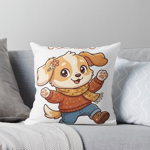 Item preview, Cute Aunt Dog Fall Autumn Floral Cozy Aunt Gift Design designed and sold by favoprintaart.