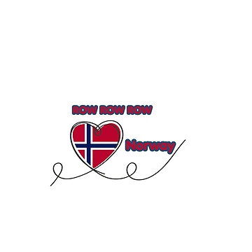 Artwork thumbnail, ROW ROW ROW Norway by AMCreatix