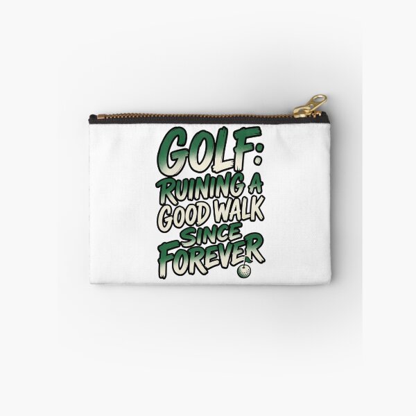 Item preview, Golf Ruining A Good Walk Funny Quote designed and sold by StickVerse by Owais.