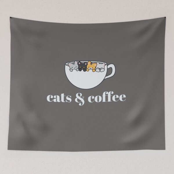 Item preview, Cats & Coffee Cute Cat Coffee Cup – Cozy Cat Lover Design designed and sold by Gbriel3.