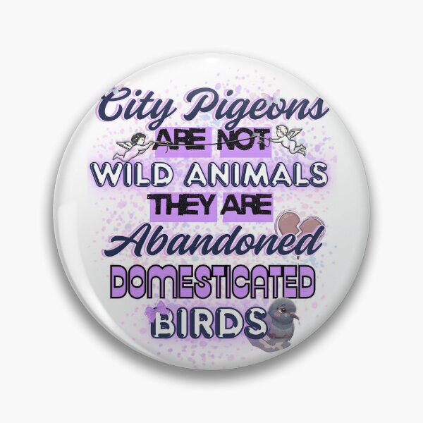 Item preview, Pigeons abandoned domesticated birds designed and sold by InasTees.
