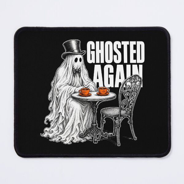 Item preview, Ghosted Again — Funny Ghost Coffee Date Halloween Shirt designed and sold by Uglyandcute.