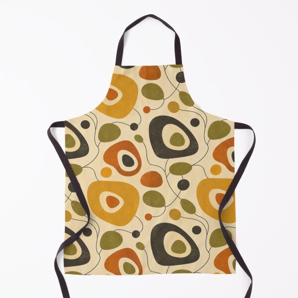 Item preview, Atomic Pebbles Mid Century Modern Seamless Pattern designed and sold by Golden Era Studio.