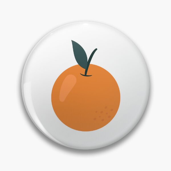 Item preview, Minimalist Flat Art Orange Fruit Graphic designed and sold by Vision Crafted.