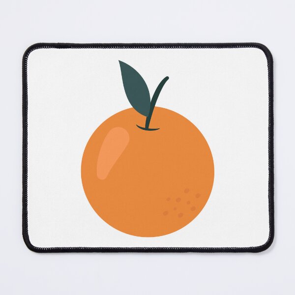 Item preview, Minimalist Flat Art Orange Fruit Graphic designed and sold by Vision Crafted.
