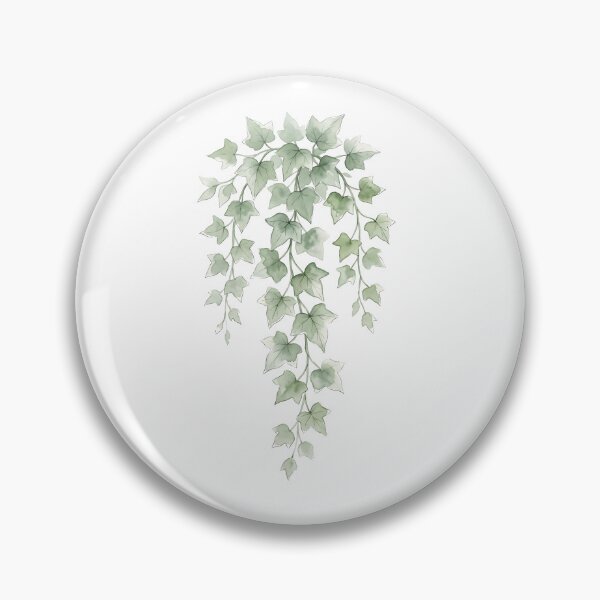 Item preview, Watercolor Ivy Print | Sage Green Trailing Vine Art designed and sold by PLANT LOVER'S PARADISE.