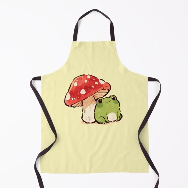 Item preview, Happy Frog Beside Red Mushroom designed and sold by jianina-alondra.