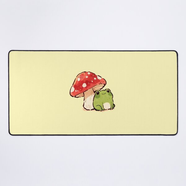 Item preview, Happy Frog Beside Red Mushroom designed and sold by jianina-alondra.