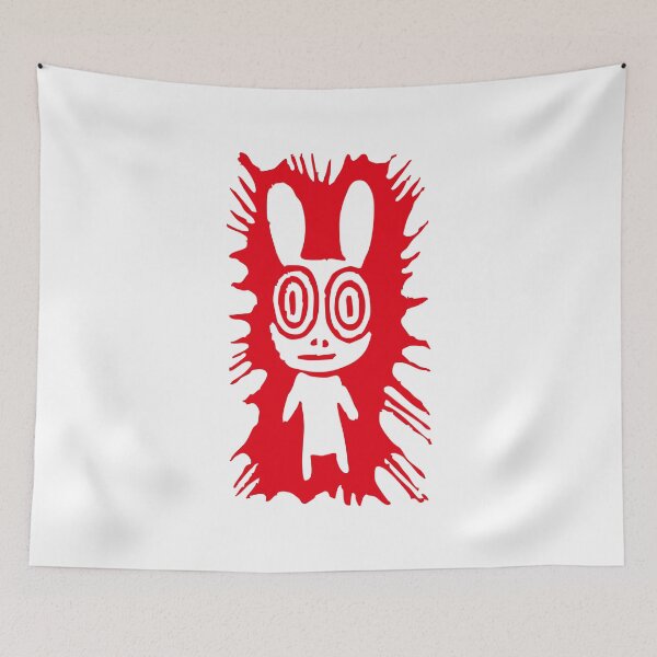 Item preview, Cosmic Rabbit 宇宙兔 Cool Bunny Chinese Seal Carving Stamp Art designed and sold by FANGYI Studio.