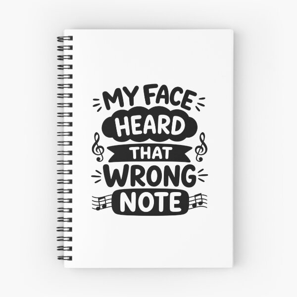 Item preview, My Face Heard That Wrong Note Funny Mood Music Humor designed and sold by gunaone-design.