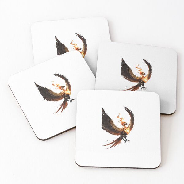 Item preview, The Vantablack Phoenix - Dark Luxury Comeback & Success Art designed and sold by Chrome cinematic.