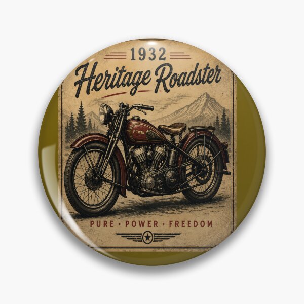 Item preview, Heritage Roadster 1932 Vintage Motorcycle designed and sold by Nebur2021.