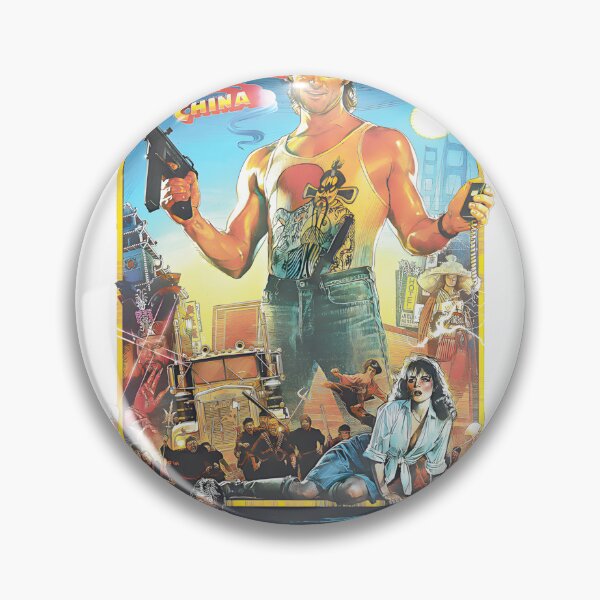 Item preview, Big Trouble In Little China Action Movie Poster designed and sold by rramirez52.