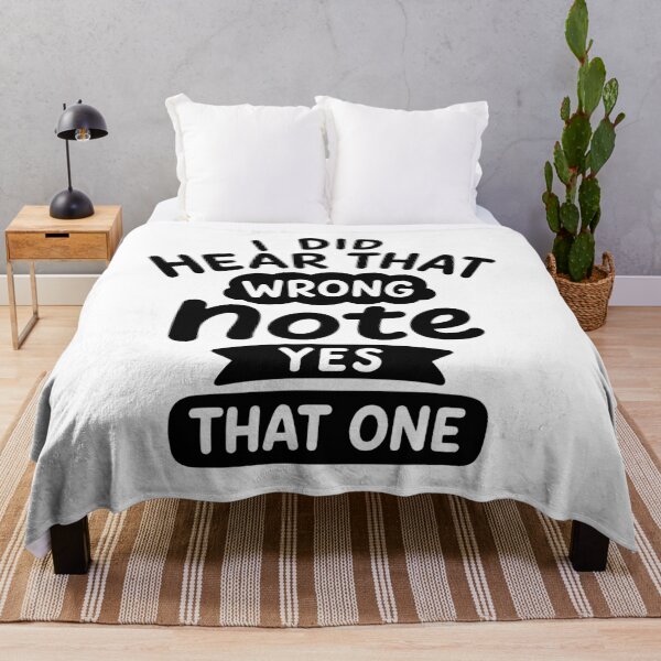 Item preview, I Did Hear That Wrong Note Yes That One designed and sold by gunaone-design.