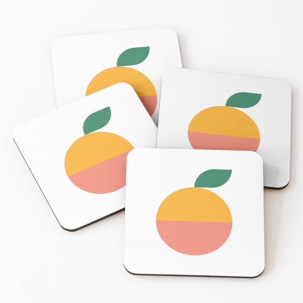 Item preview, Abstract Geometric Orange Fruit Graphic designed and sold by Vision Crafted.