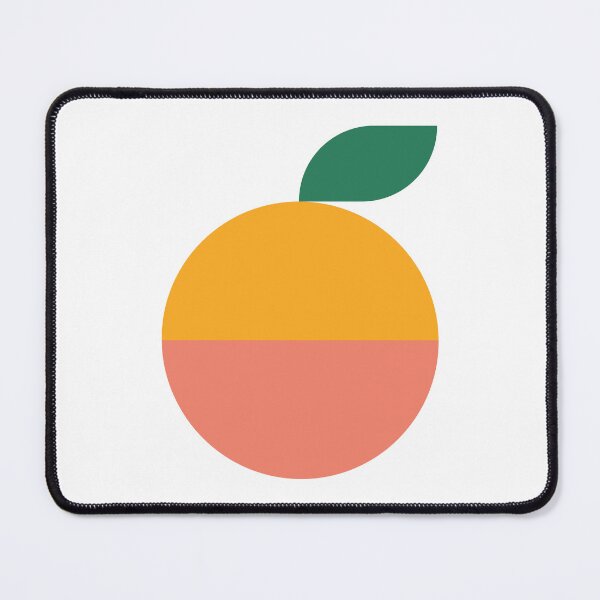 Item preview, Abstract Geometric Orange Fruit Graphic designed and sold by Vision Crafted.