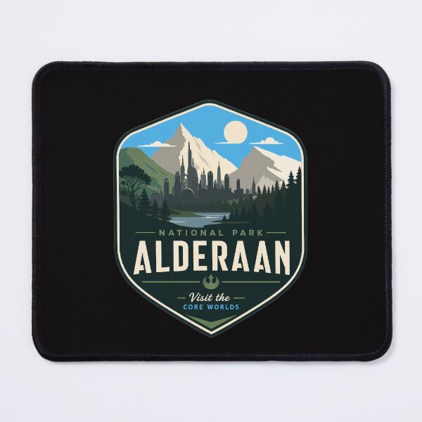 Item preview, Alderaan National Park: Visit the Core Worlds designed and sold by FrontierCosmic.