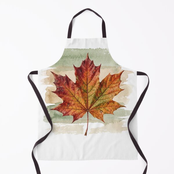 Item preview, Watercolor Maple Leaf Fall Autumn Nature Seasonal Design designed and sold by favoprintaart.