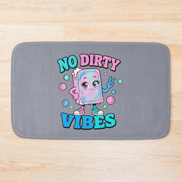 Item preview, No Dirty Vibes – Cute Pink & Blue Swirl Soap designed and sold by Aimetoi.