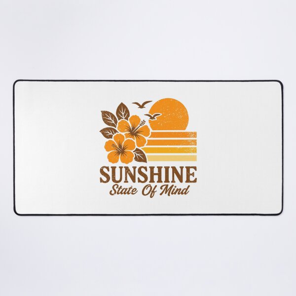 Item preview, Sunshine State Of Mind - Tropical Hawaiian Hibiscus Flower and Sunset Beach  designed and sold by gunaone-design.