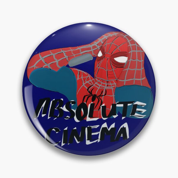 Item preview, ‘ABSOLUTE CINEMA’ Spider-Man designed and sold by Studio_UnofficialMaybe.