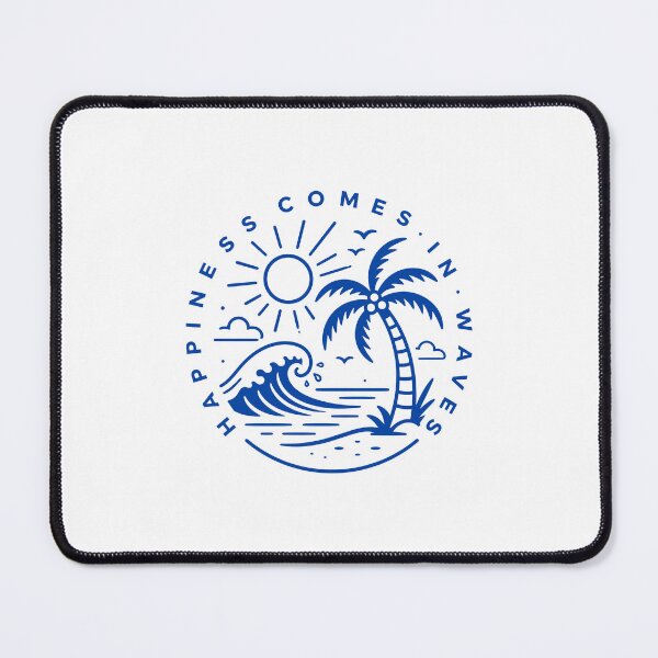 Item preview, Happiness Comes in Waves designed and sold by gunaone-design.