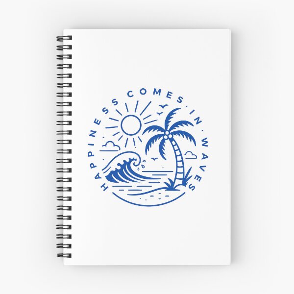 Item preview, Happiness Comes in Waves designed and sold by gunaone-design.
