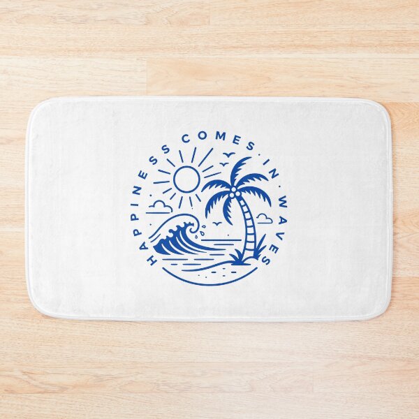Item preview, Happiness Comes in Waves designed and sold by gunaone-design.