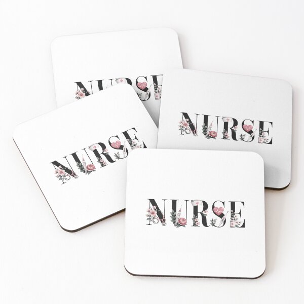 Item preview, NURSE Elegant Botanical Typography designed and sold by YNELENT.
