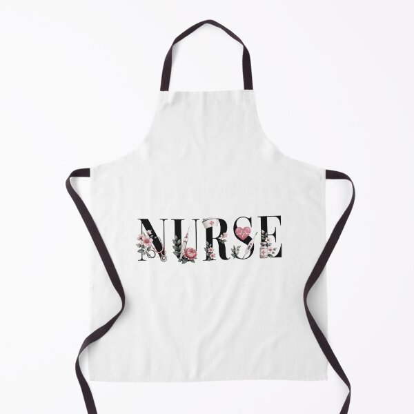 Item preview, NURSE Elegant Botanical Typography designed and sold by YNELENT.