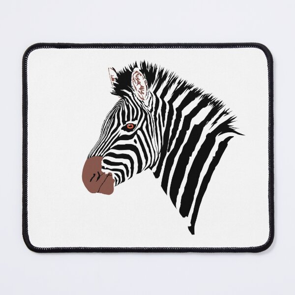 Item preview, Graphic zebra head designed and sold by Dibbouk.