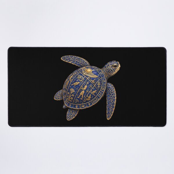 Item preview, Sacred Symbol Sea Turtle | Ocean Ancient Egypt Art Collection designed and sold by Zaru Art Studio.