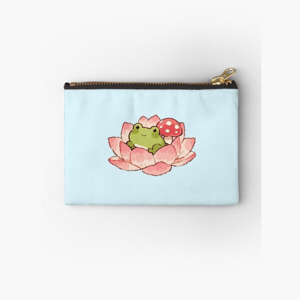 Item preview, Frog Nestled In Pink Lotus designed and sold by jianina-alondra.
